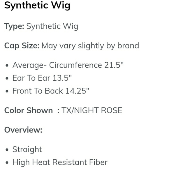 Cutie Collection Wig - CT77 Long Straight Full Wig - Night Rose - Picture 2 of 13